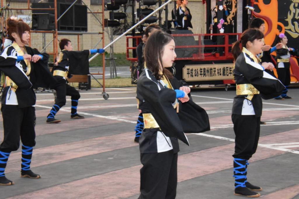 奥州前沢春まつり（前夜祭）2016前編 2016/04/16