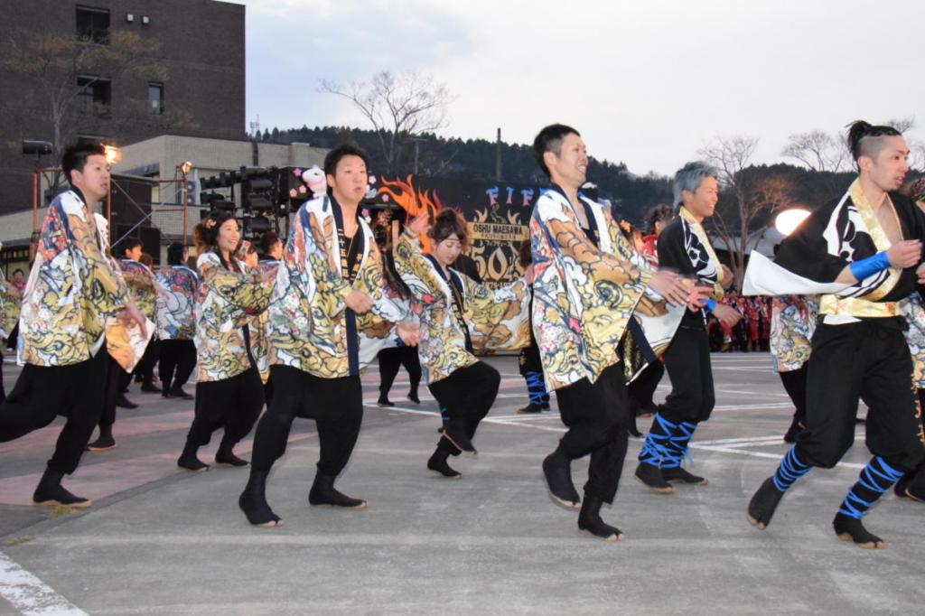 奥州前沢春まつり（前夜祭）2016前編 2016/04/16