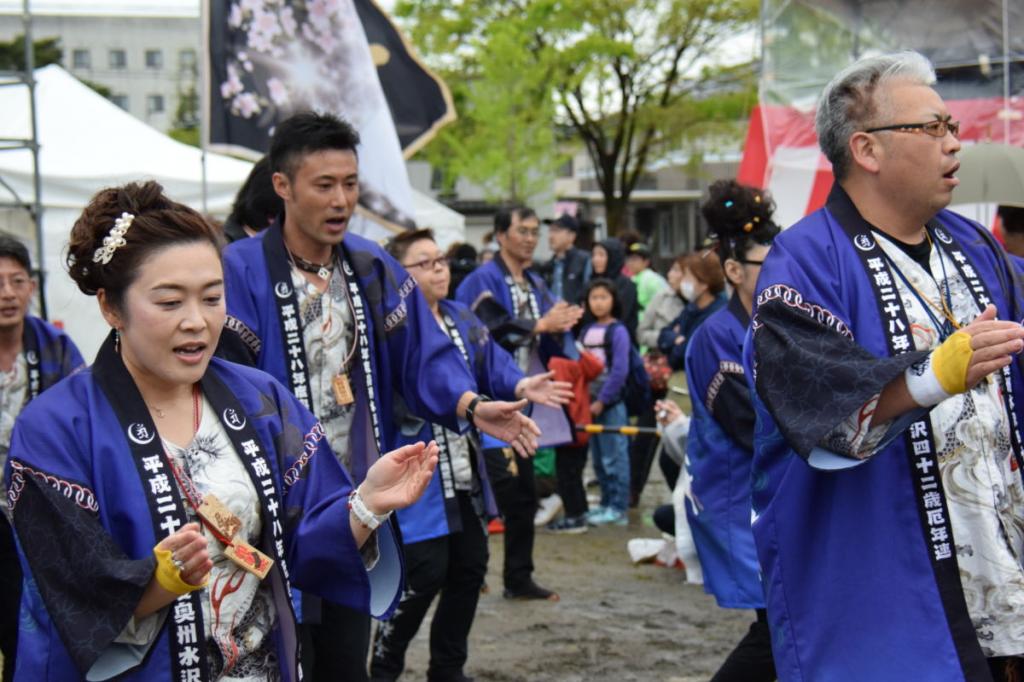 第43回江刺甚句まつり(本まつり)2016パート1 2016/05/04