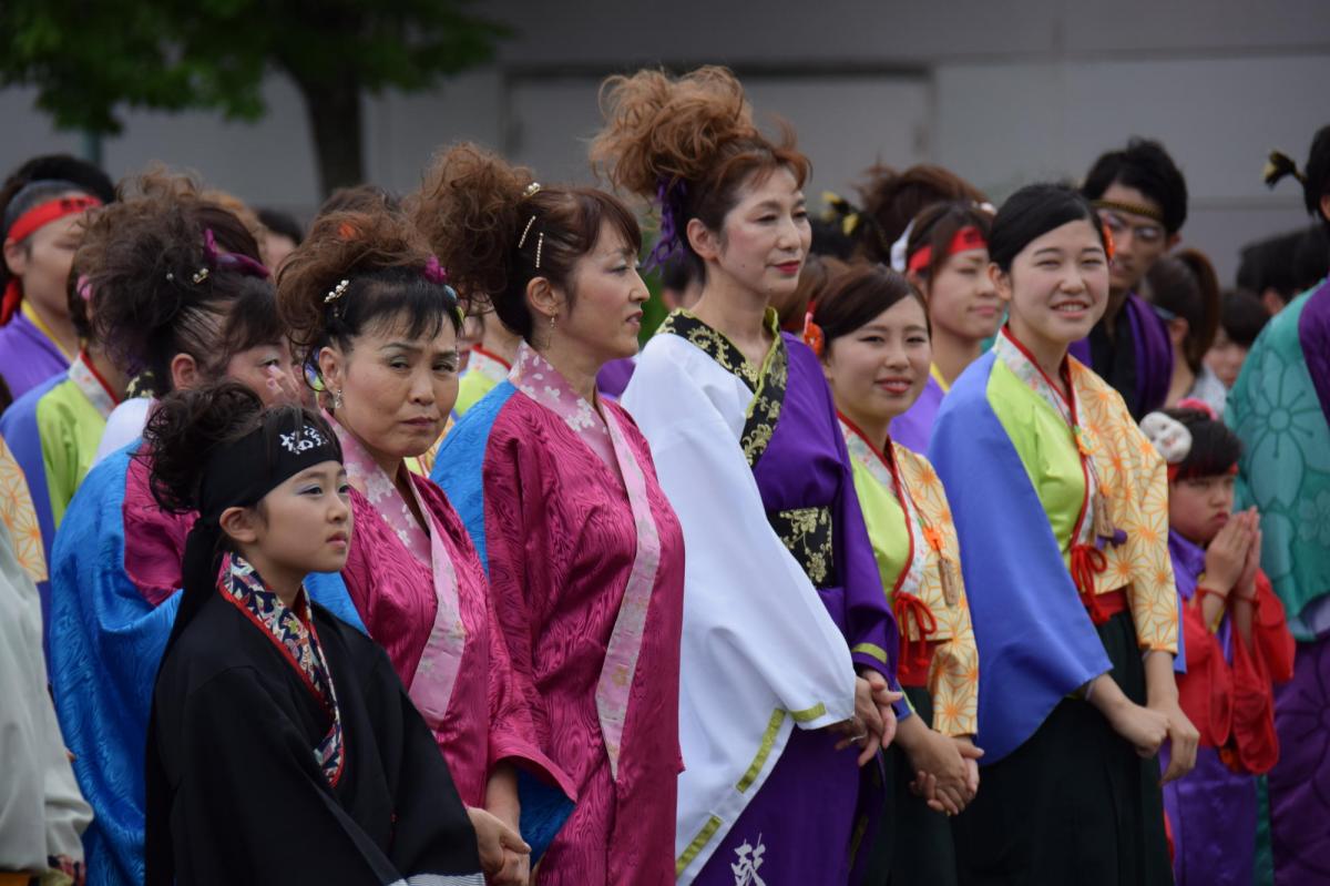 奥州前沢よさこいFesta12前編（奥州前沢よさこいフェスタ2016) 2016/07/10