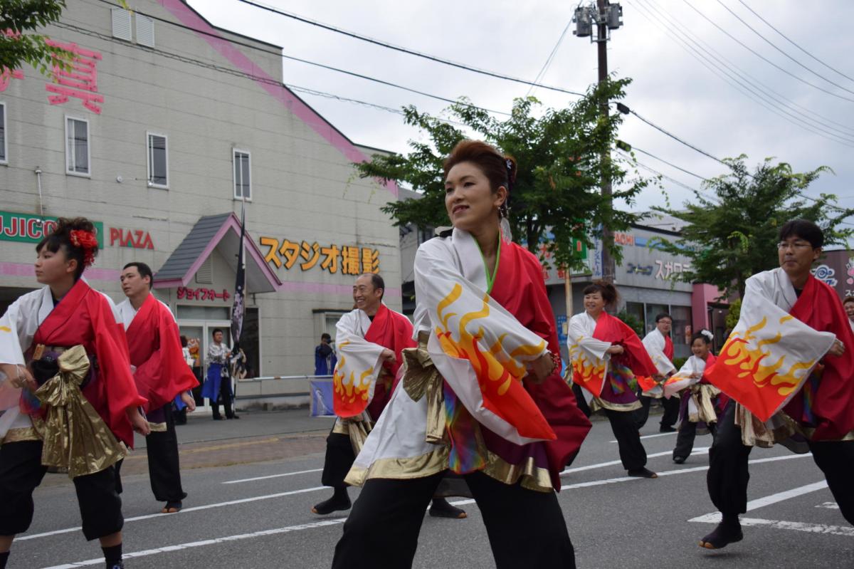 奥州前沢よさこいFesta12前編（奥州前沢よさこいフェスタ2016) 2016/07/10