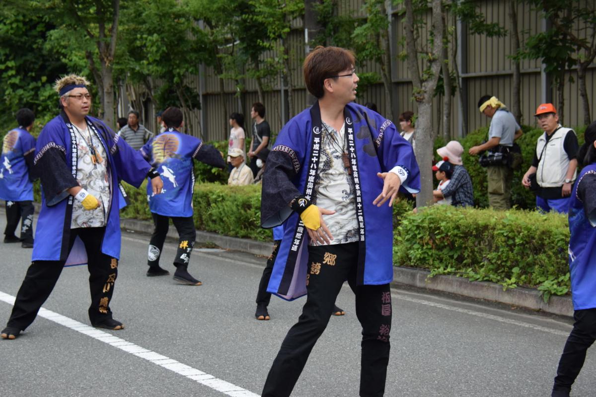 奥州前沢よさこいFesta12前編（奥州前沢よさこいフェスタ2016) 2016/07/10