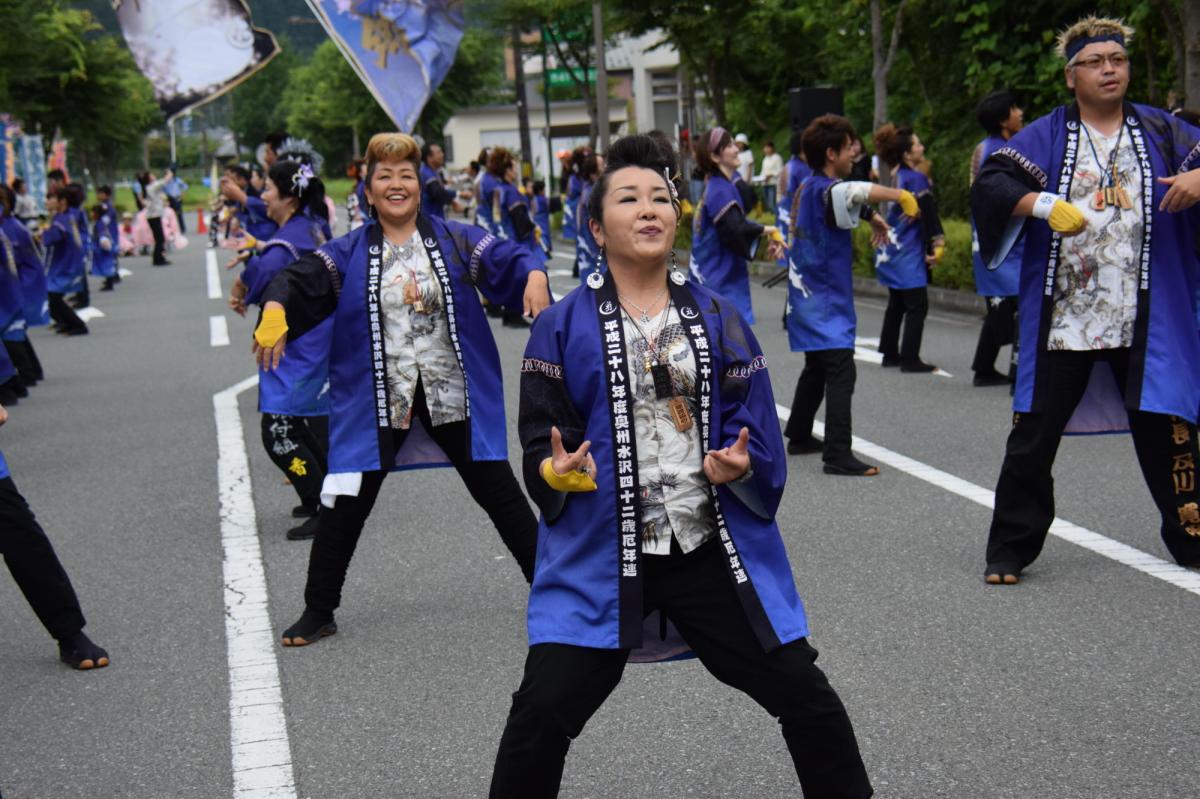 奥州前沢よさこいFesta12前編（奥州前沢よさこいフェスタ2016) 2016/07/10