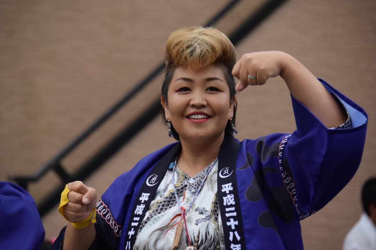 奥州前沢よさこいFesta12前編（奥州前沢よさこいフェスタ2016) 2016/07/10