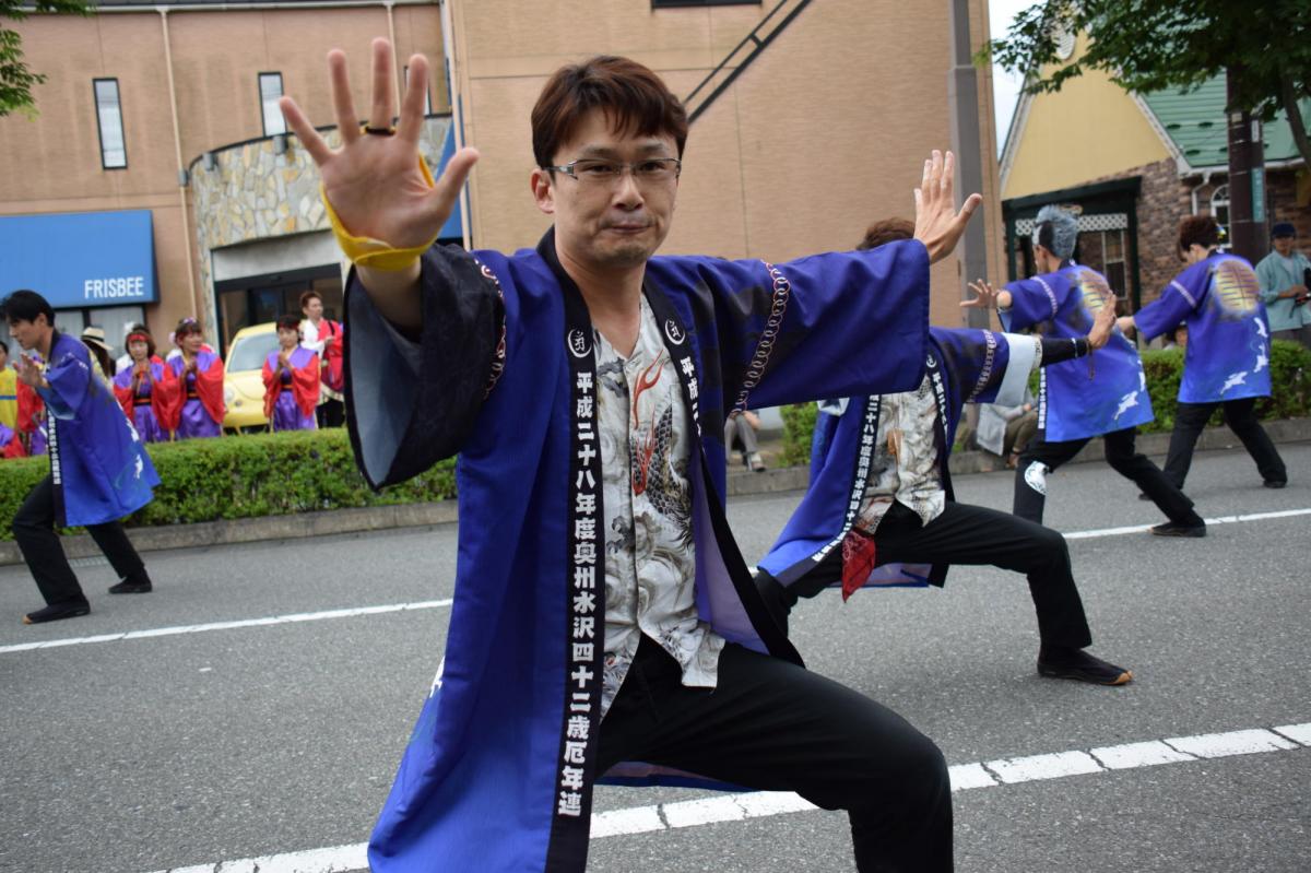 奥州前沢よさこいFesta12前編（奥州前沢よさこいフェスタ2016) 2016/07/10