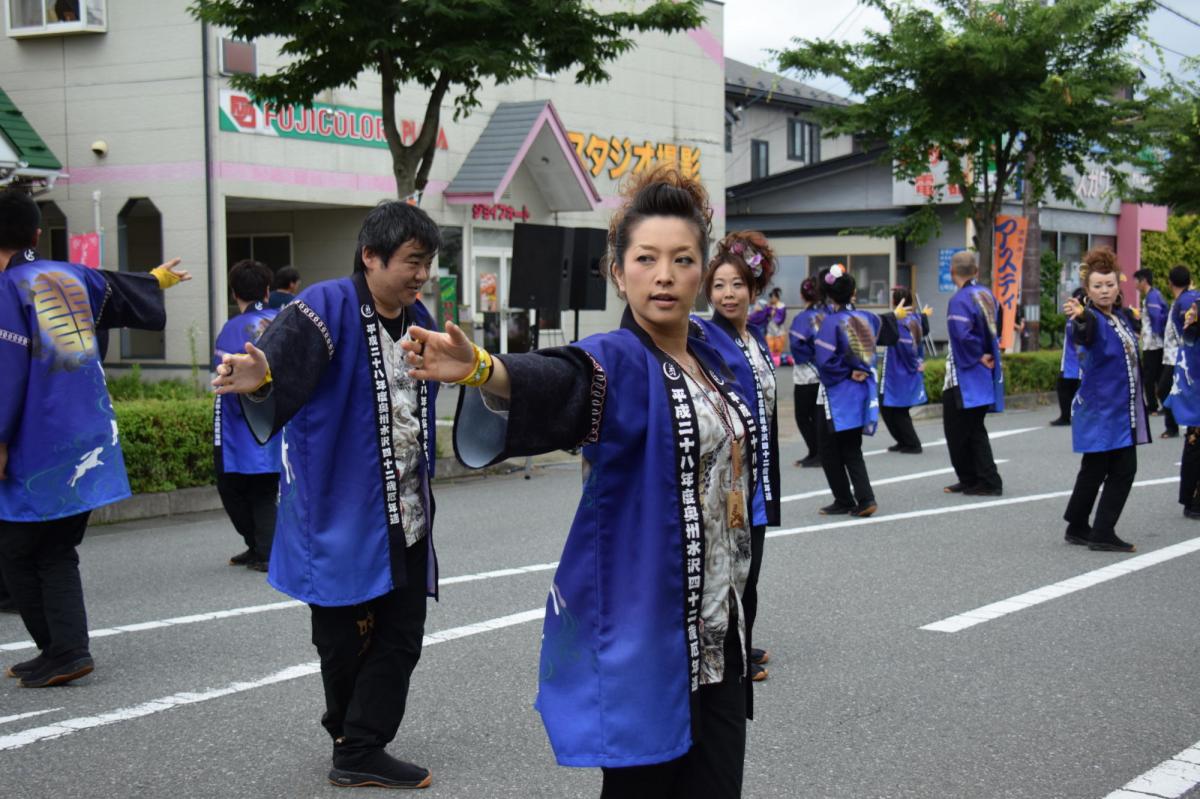 奥州前沢よさこいFesta12前編（奥州前沢よさこいフェスタ2016) 2016/07/10