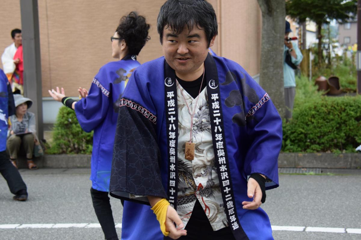 奥州前沢よさこいFesta12前編（奥州前沢よさこいフェスタ2016) 2016/07/10