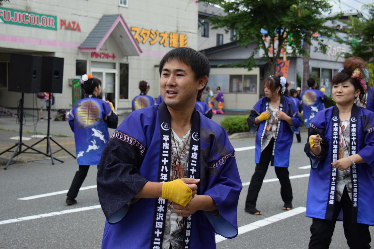 奥州前沢よさこいFesta12前編（奥州前沢よさこいフェスタ2016) 2016/07/10