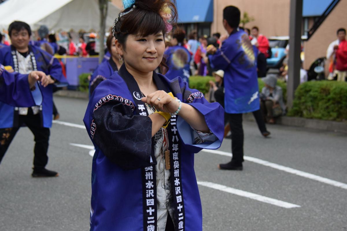 奥州前沢よさこいFesta12前編（奥州前沢よさこいフェスタ2016) 2016/07/10