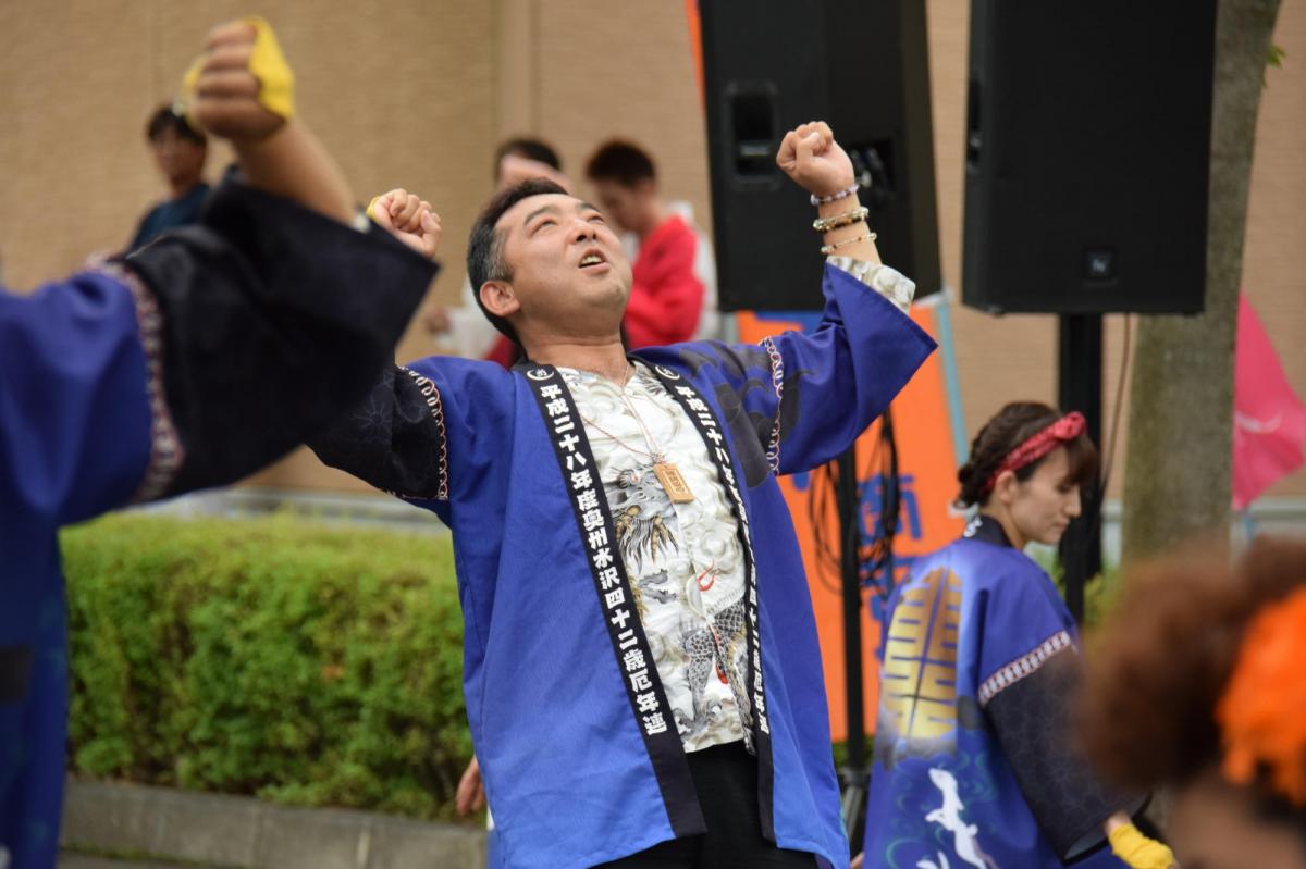 奥州前沢よさこいFesta12前編（奥州前沢よさこいフェスタ2016) 2016/07/10