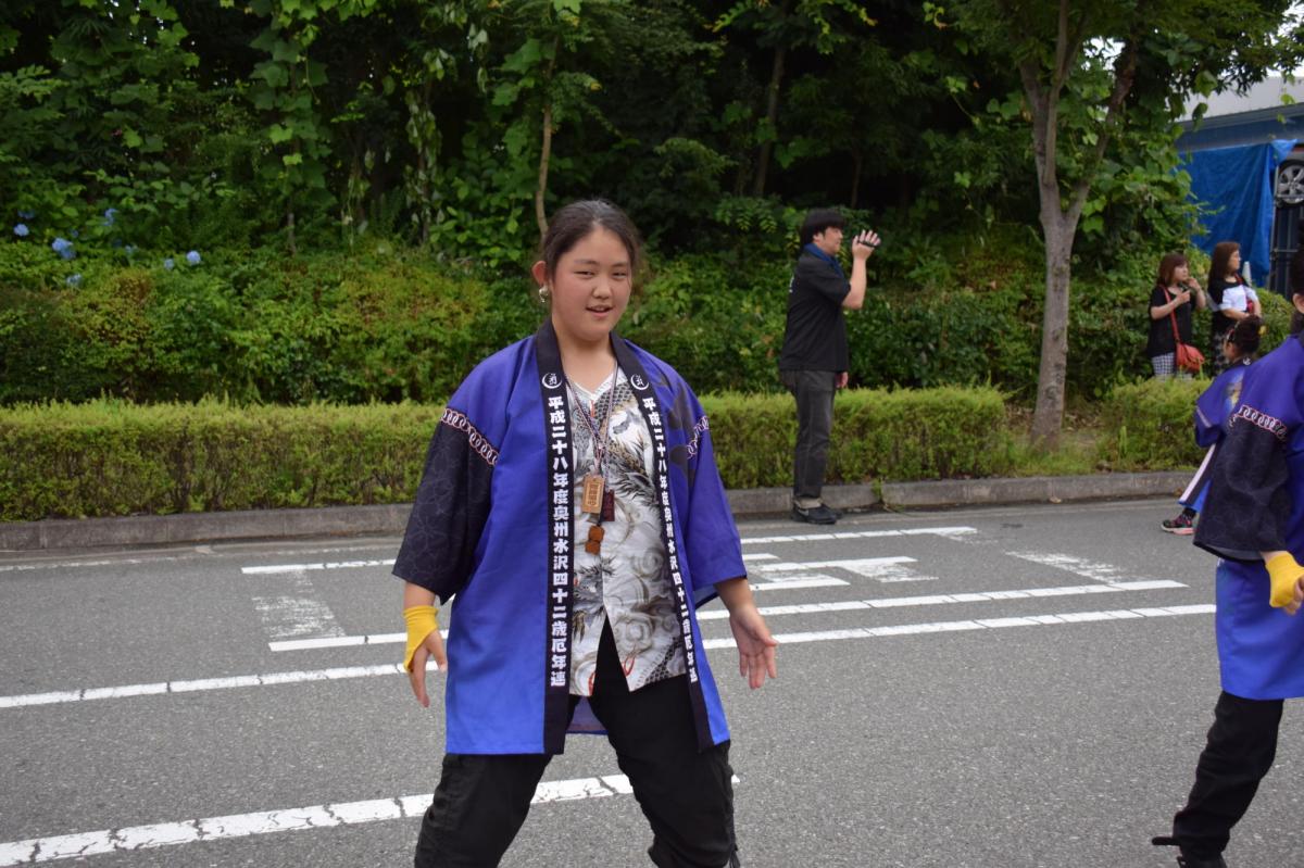 奥州前沢よさこいFesta12前編（奥州前沢よさこいフェスタ2016) 2016/07/10