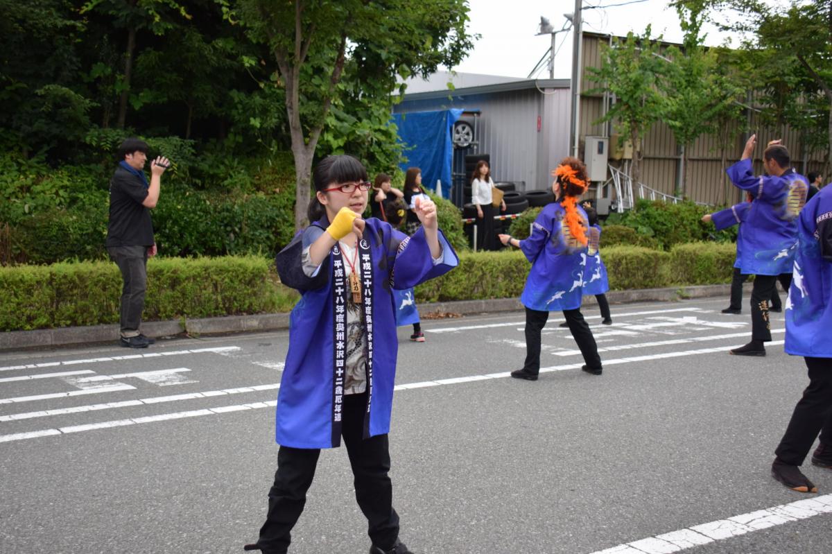 奥州前沢よさこいFesta12前編（奥州前沢よさこいフェスタ2016) 2016/07/10