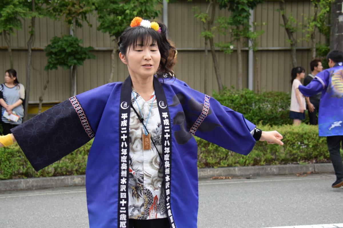 奥州前沢よさこいFesta12前編（奥州前沢よさこいフェスタ2016) 2016/07/10