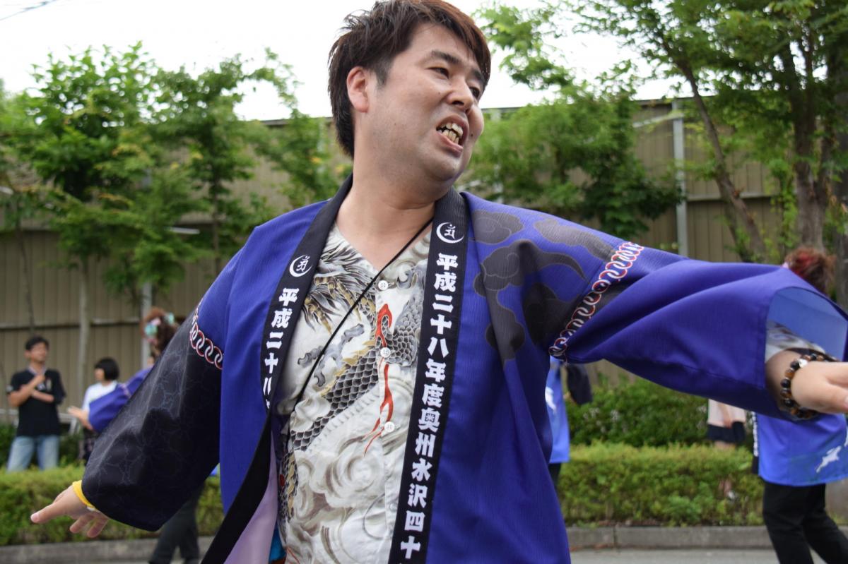 奥州前沢よさこいFesta12前編（奥州前沢よさこいフェスタ2016) 2016/07/10