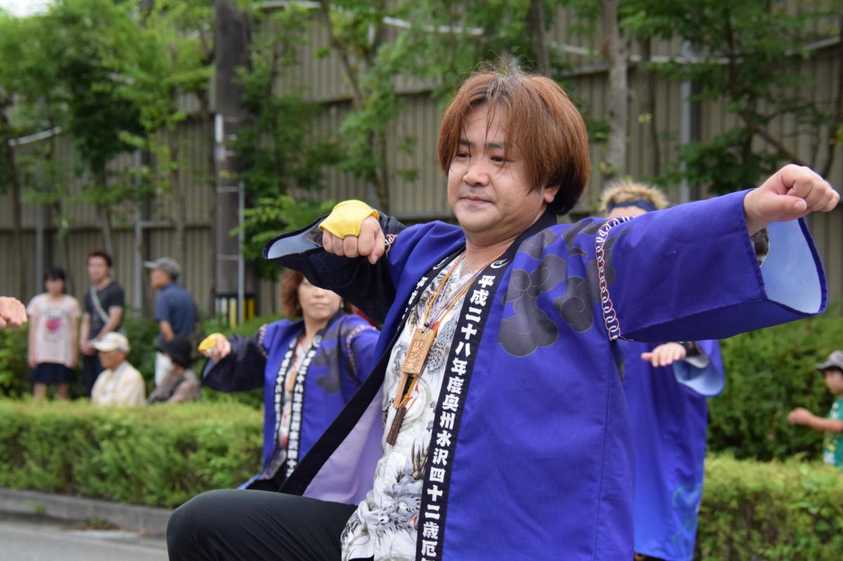 奥州前沢よさこいFesta12前編（奥州前沢よさこいフェスタ2016) 2016/07/10