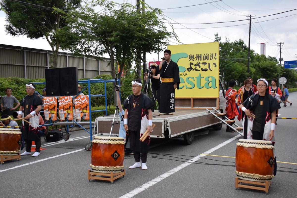 奥州前沢よさこいFesta12前編（奥州前沢よさこいフェスタ2016) 2016/07/10