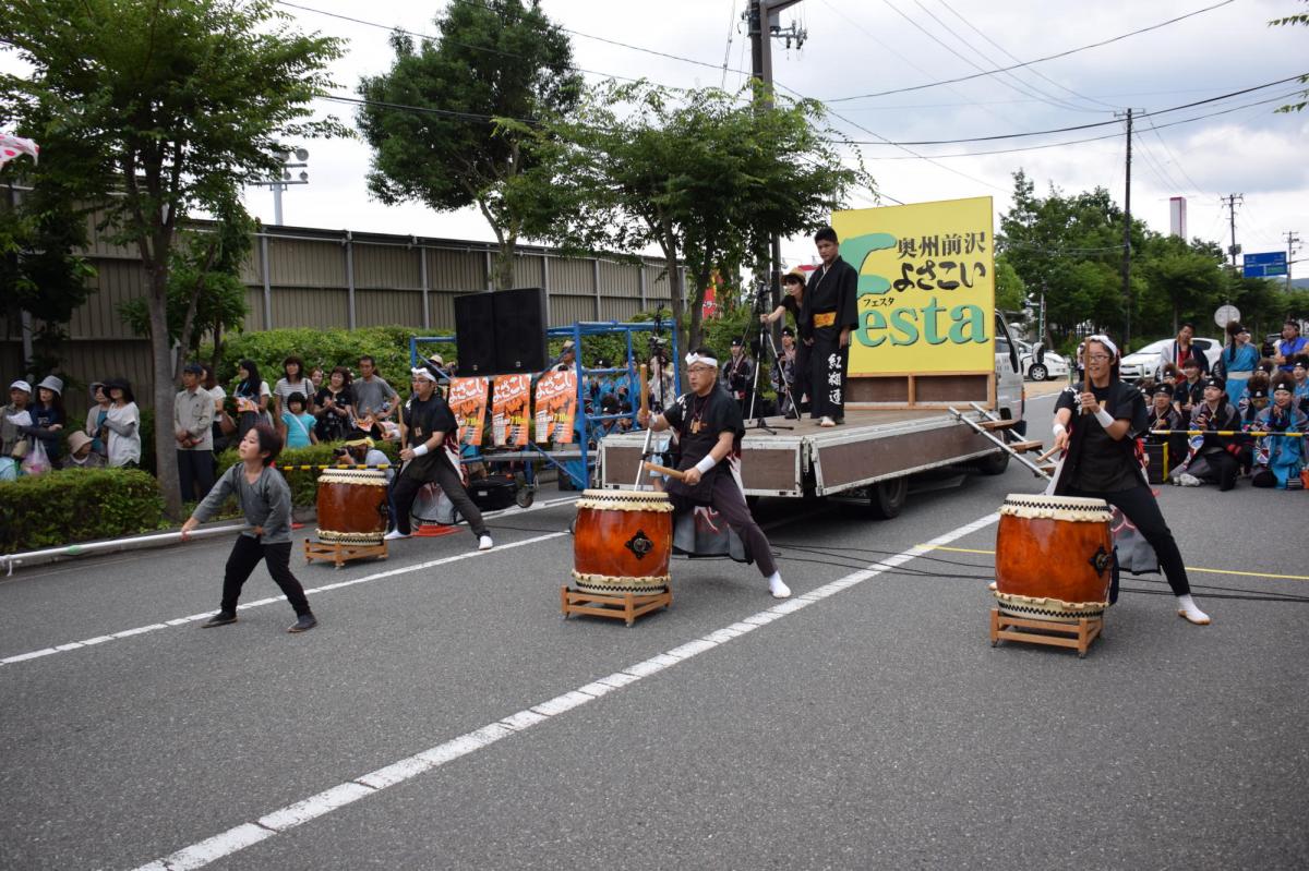 奥州前沢よさこいFesta12前編（奥州前沢よさこいフェスタ2016) 2016/07/10