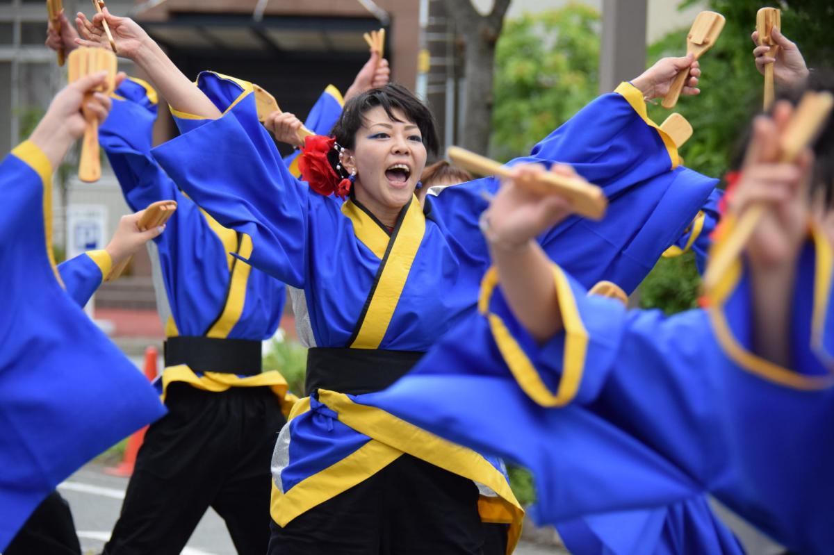 奥州前沢よさこいFesta12前編（奥州前沢よさこいフェスタ2016) 2016/07/10