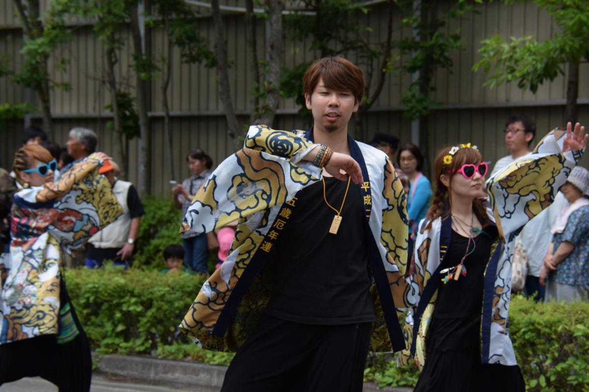 奥州前沢よさこいFesta12前編（奥州前沢よさこいフェスタ2016) 2016/07/10