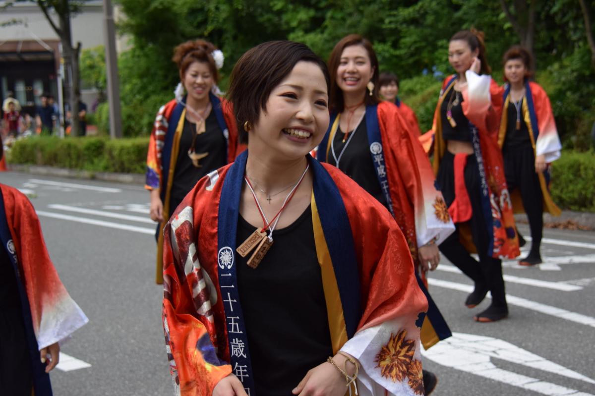 奥州前沢よさこいFesta12前編（奥州前沢よさこいフェスタ2016) 2016/07/10