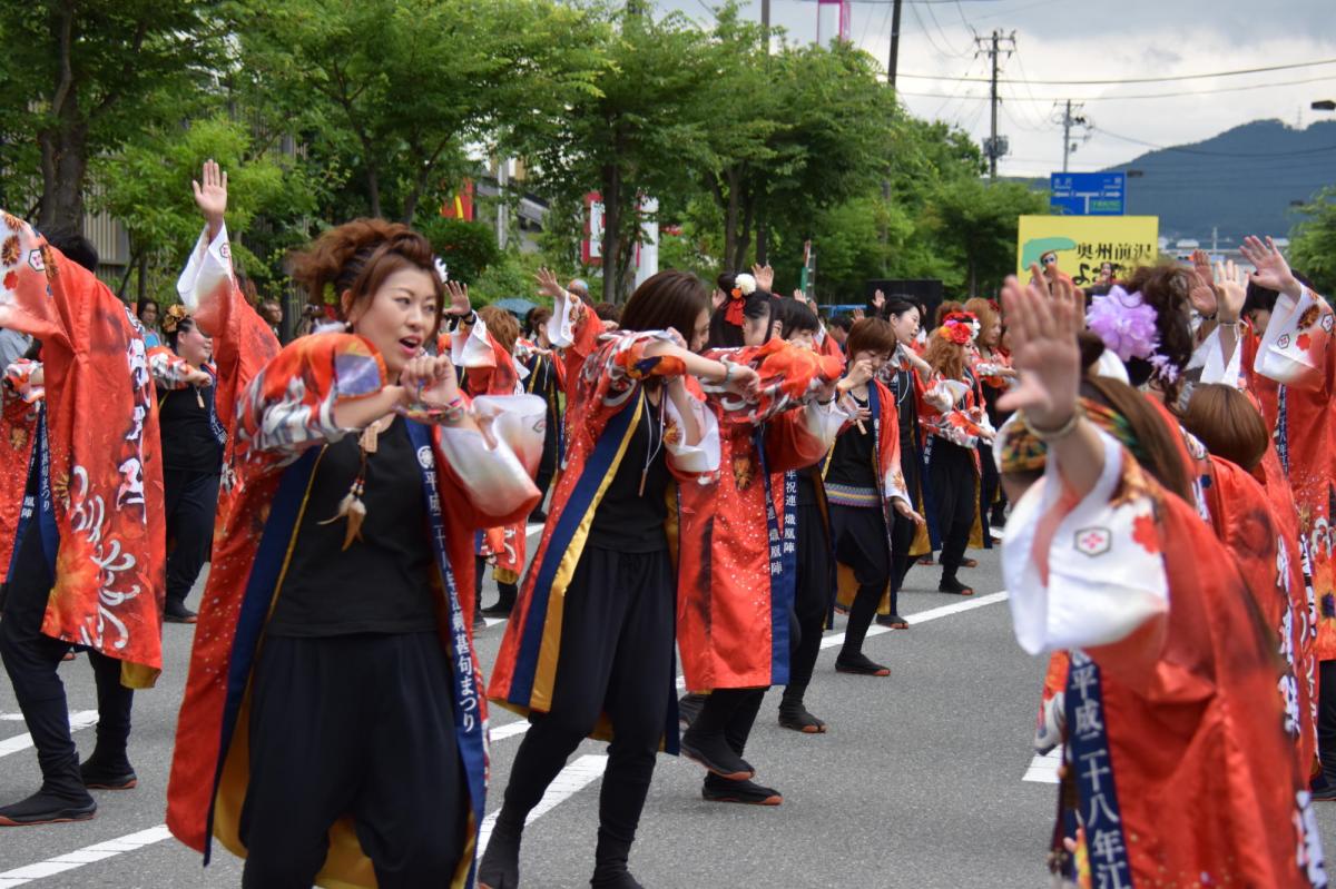 奥州前沢よさこいFesta12前編（奥州前沢よさこいフェスタ2016) 2016/07/10