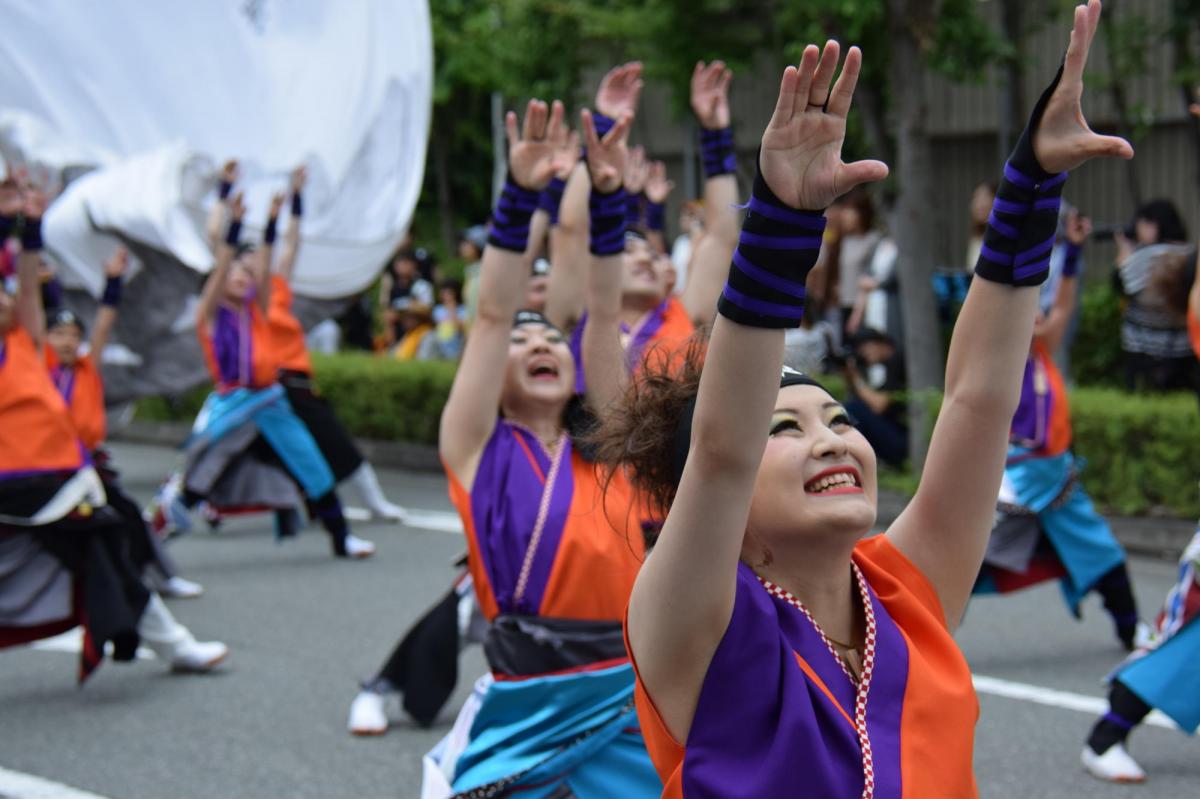 奥州前沢よさこいFesta12前編（奥州前沢よさこいフェスタ2016) 2016/07/10