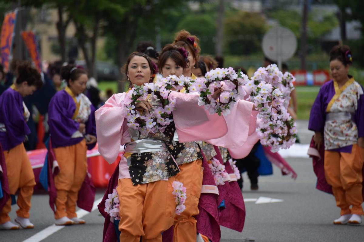 奥州前沢よさこいFesta12前編（奥州前沢よさこいフェスタ2016) 2016/07/10