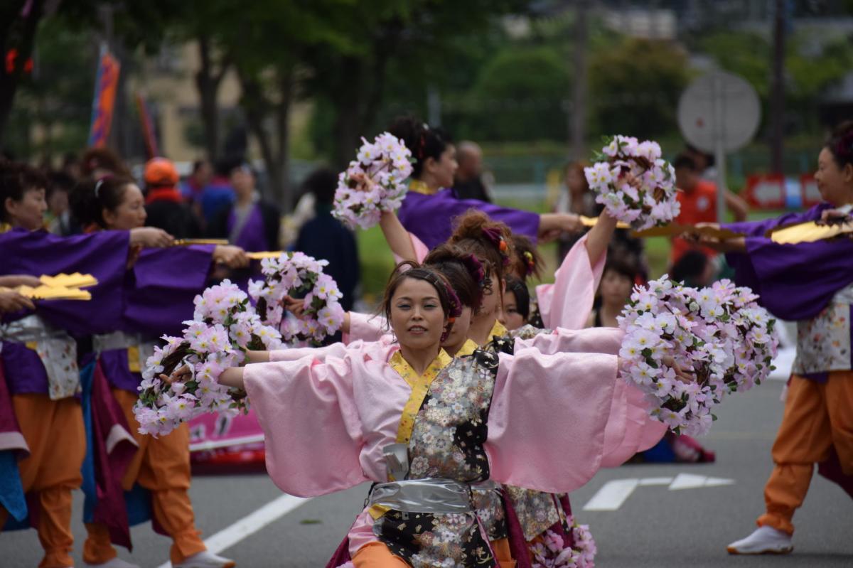 奥州前沢よさこいFesta12前編（奥州前沢よさこいフェスタ2016) 2016/07/10