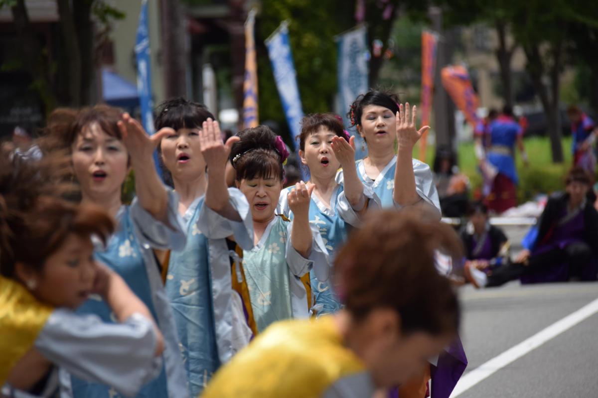 奥州前沢よさこいFesta12前編（奥州前沢よさこいフェスタ2016) 2016/07/10