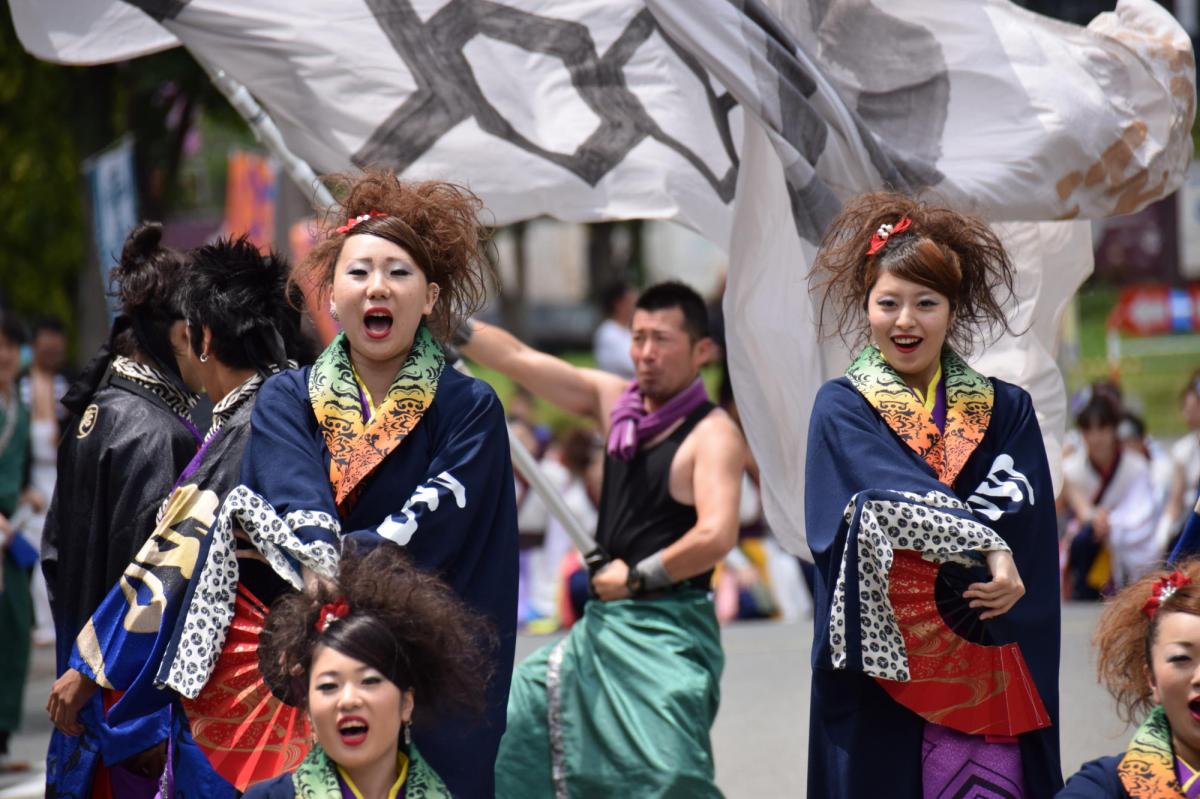 奥州前沢よさこいFesta12前編（奥州前沢よさこいフェスタ2016) 2016/07/10