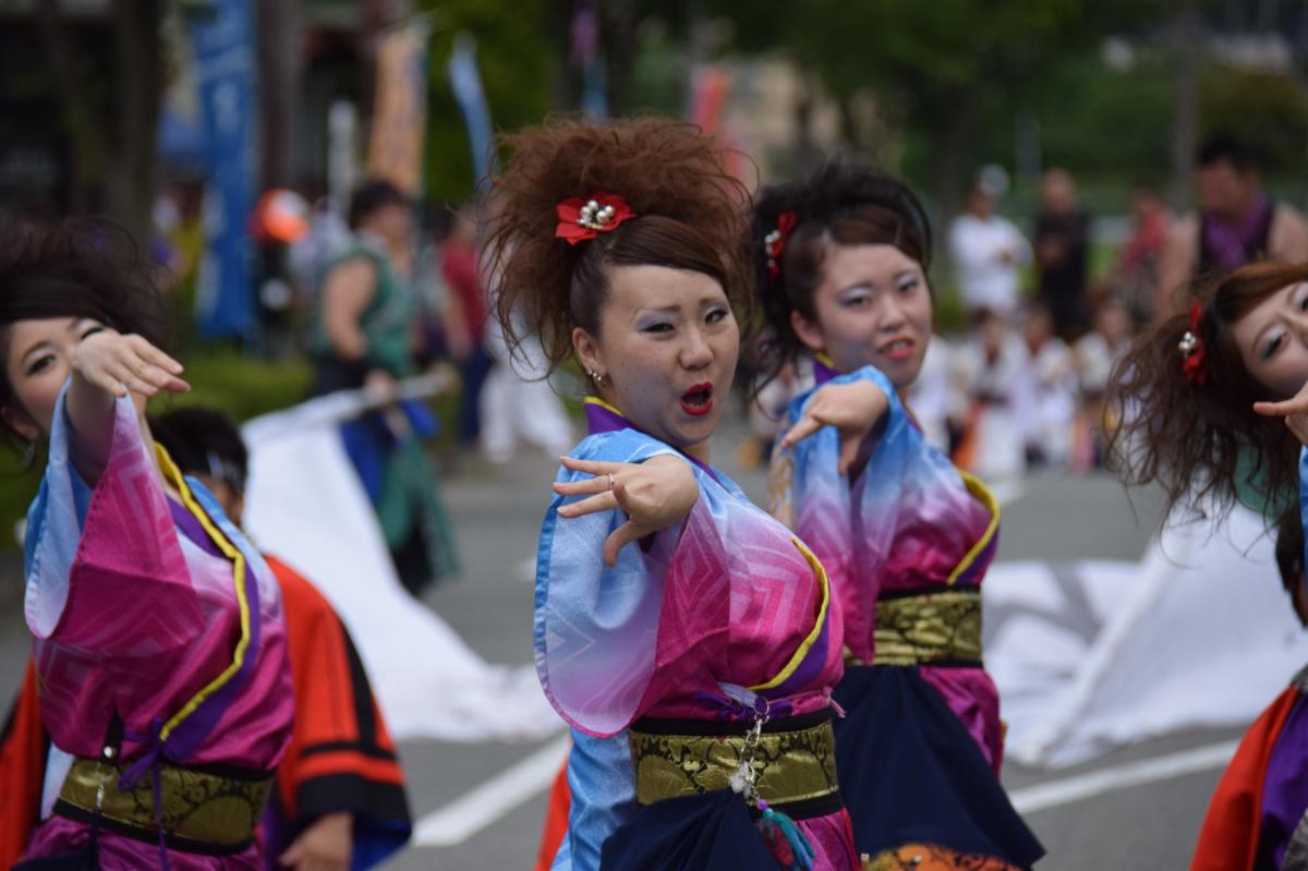 奥州前沢よさこいFesta12前編（奥州前沢よさこいフェスタ2016) 2016/07/10