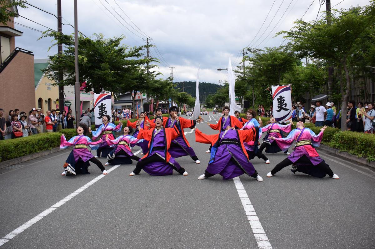 奥州前沢よさこいFesta12前編（奥州前沢よさこいフェスタ2016) 2016/07/10