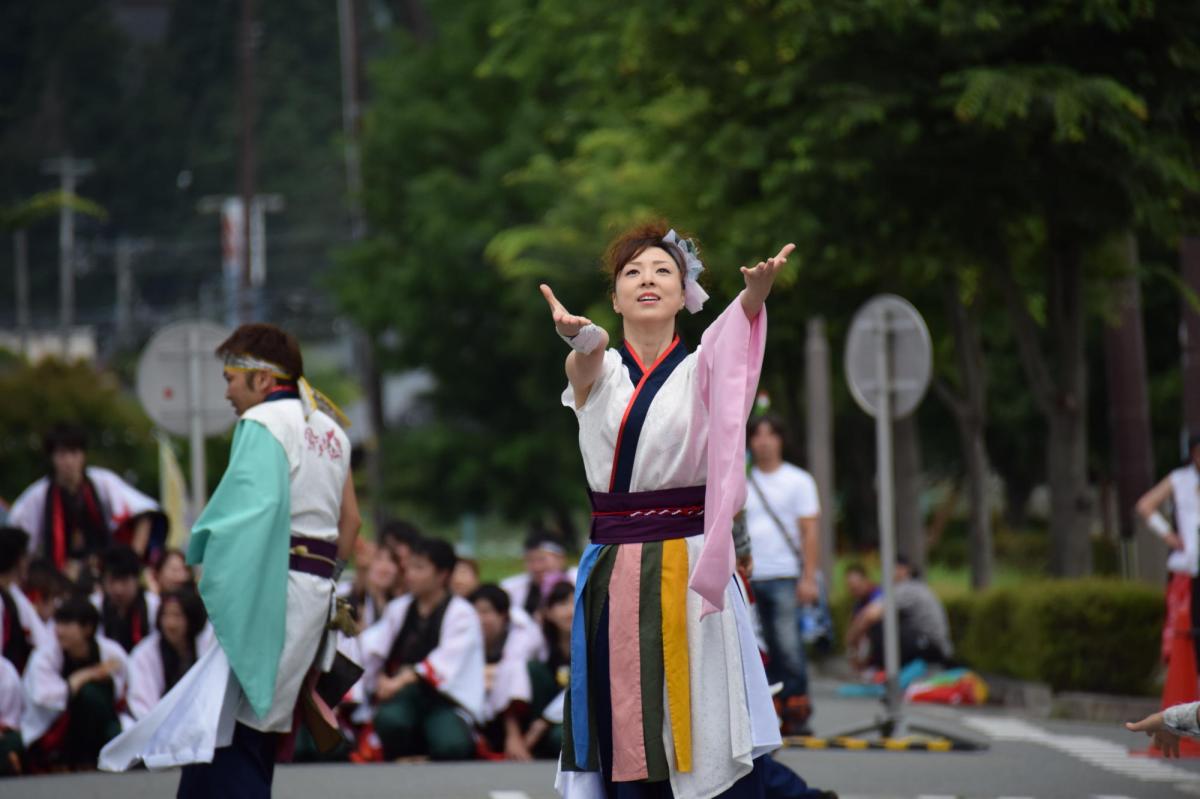 奥州前沢よさこいFesta12前編（奥州前沢よさこいフェスタ2016) 2016/07/10