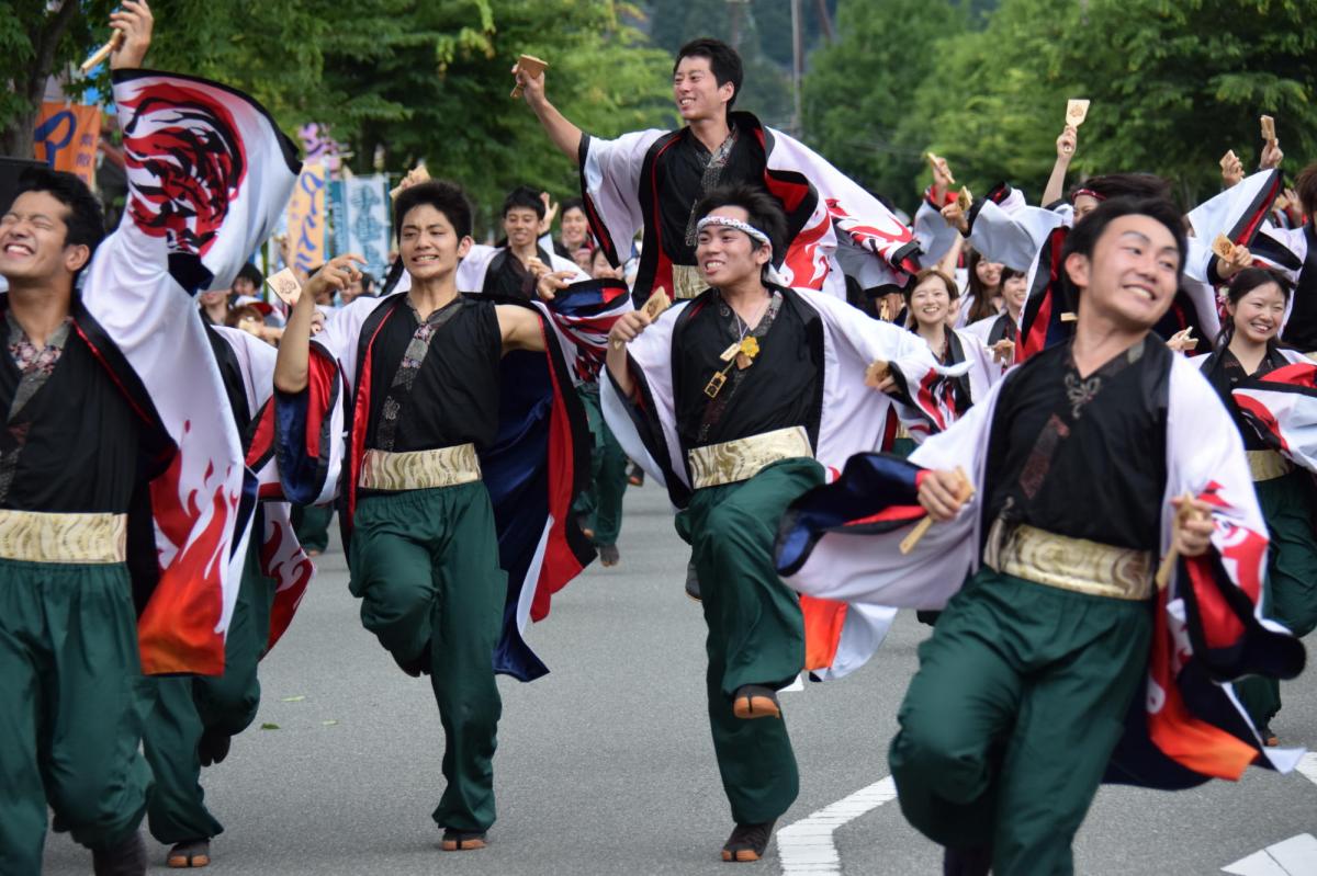 奥州前沢よさこいFesta12前編（奥州前沢よさこいフェスタ2016) 2016/07/10