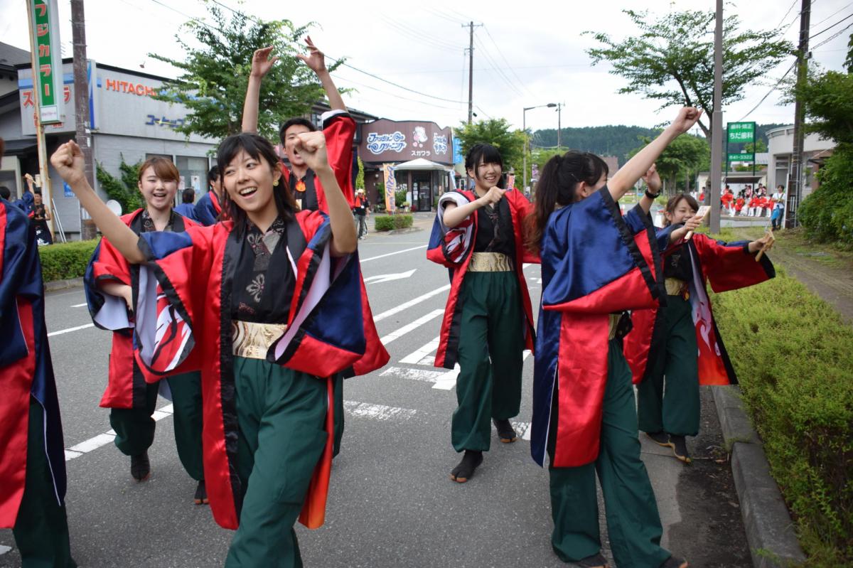 奥州前沢よさこいFesta12前編（奥州前沢よさこいフェスタ2016) 2016/07/10