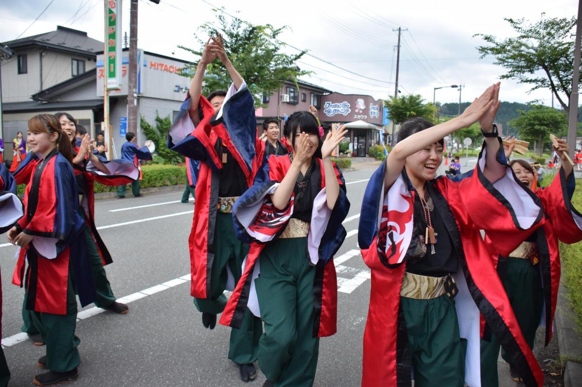 奥州前沢よさこいFesta12前編（奥州前沢よさこいフェスタ2016) 2016/07/10