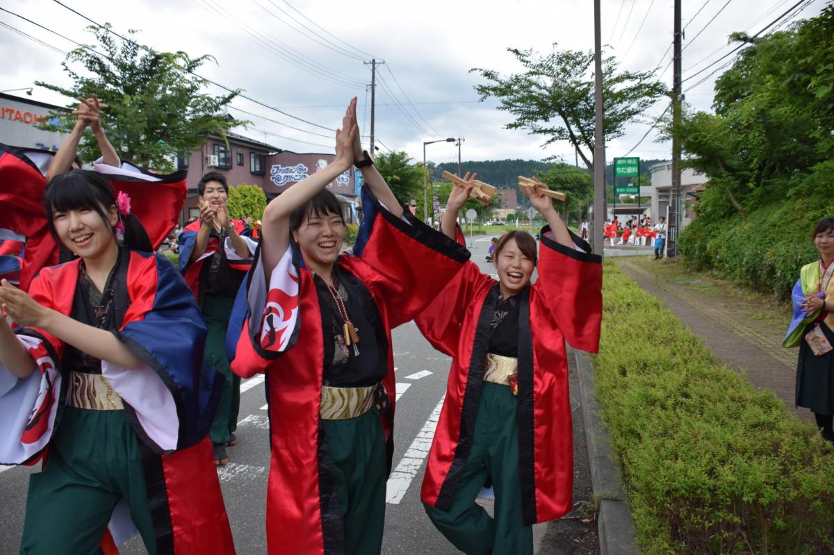 奥州前沢よさこいFesta12前編（奥州前沢よさこいフェスタ2016) 2016/07/10