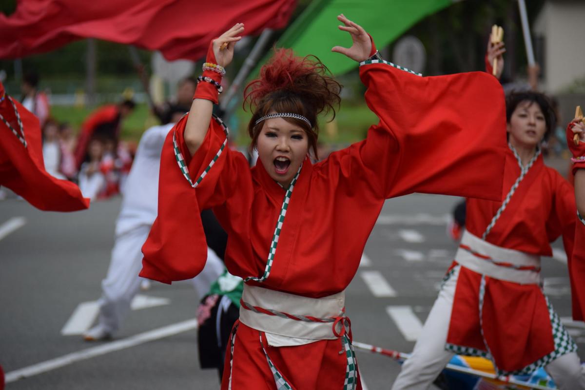 奥州前沢よさこいFesta12前編（奥州前沢よさこいフェスタ2016) 2016/07/10
