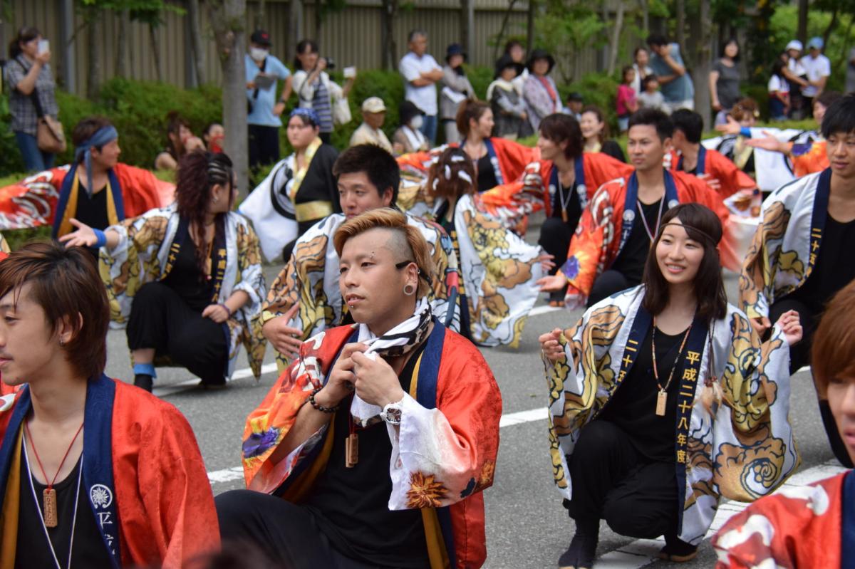 奥州前沢よさこいFesta12前編（奥州前沢よさこいフェスタ2016) 2016/07/10