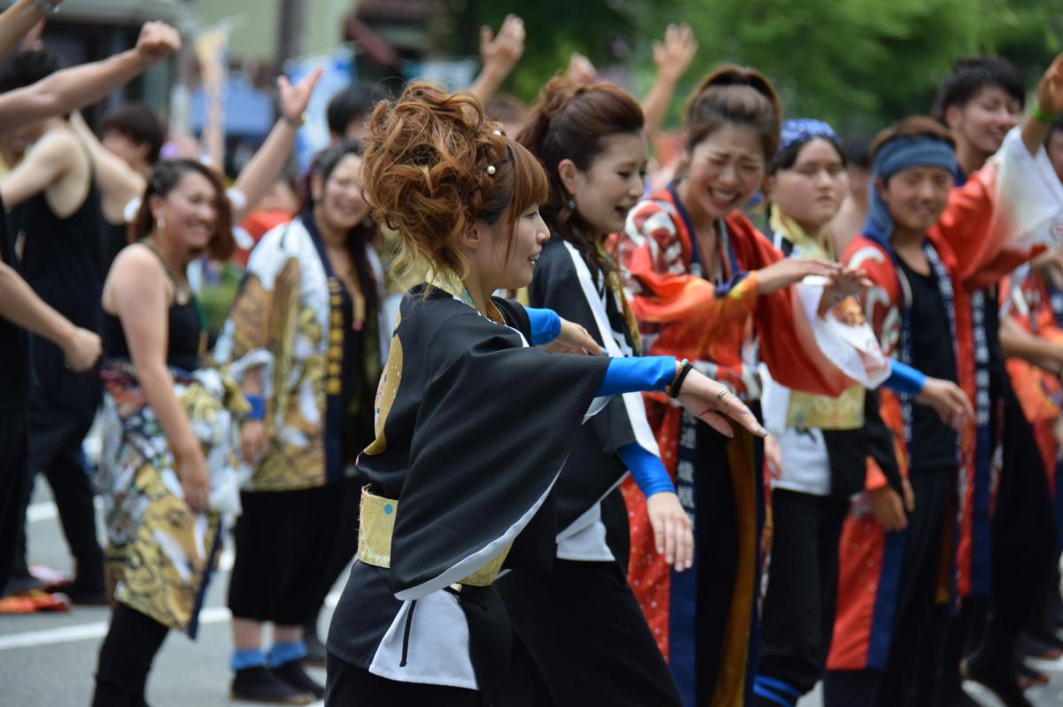 奥州前沢よさこいFesta12前編（奥州前沢よさこいフェスタ2016) 2016/07/10