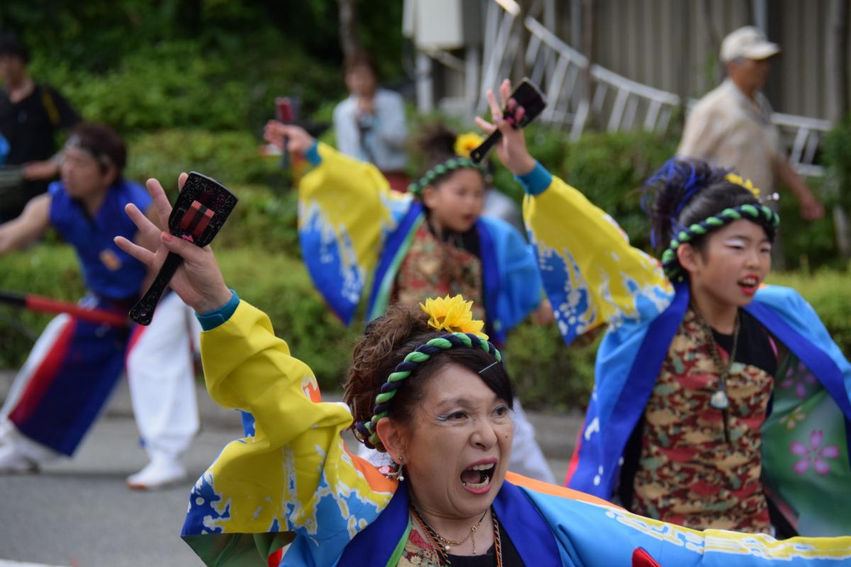 奥州前沢よさこいFesta12前編（奥州前沢よさこいフェスタ2016) 2016/07/10