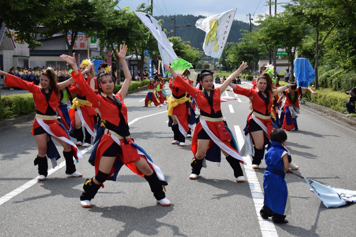 奥州前沢よさこいFesta12前編（奥州前沢よさこいフェスタ2016) 2016/07/10