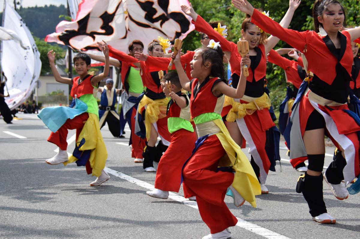 奥州前沢よさこいFesta12前編（奥州前沢よさこいフェスタ2016) 2016/07/10