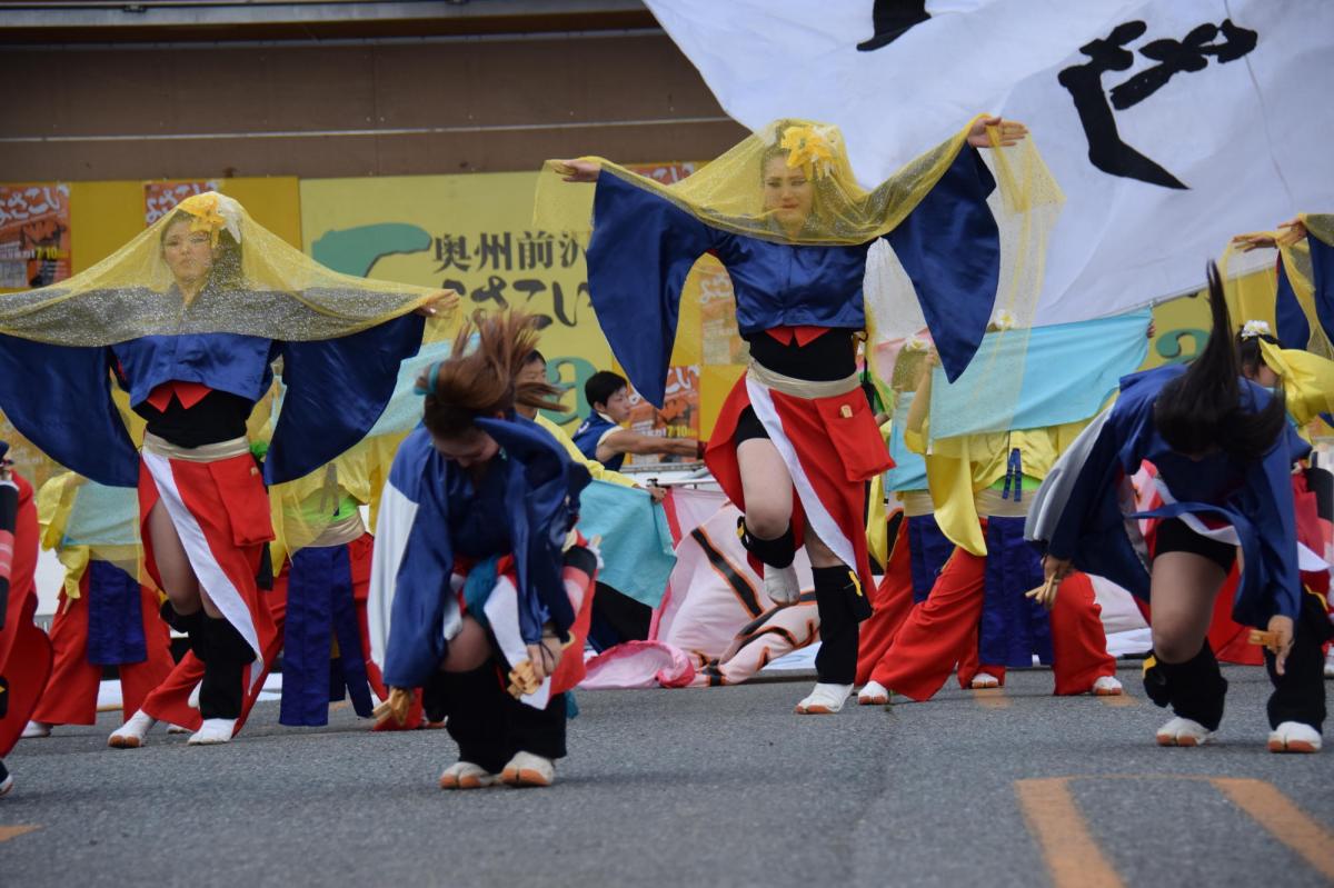 奥州前沢よさこいFesta12前編（奥州前沢よさこいフェスタ2016) 2016/07/10