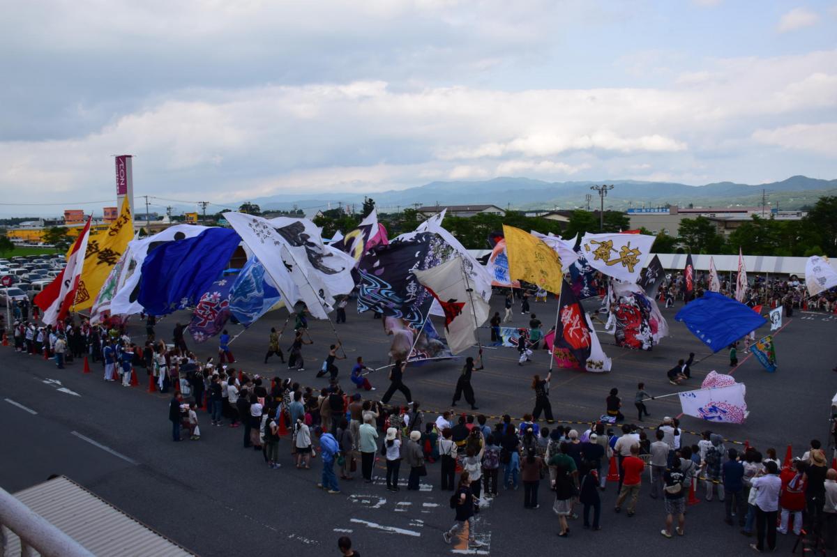 奥州前沢よさこいFesta12前編（奥州前沢よさこいフェスタ2016) 2016/07/10