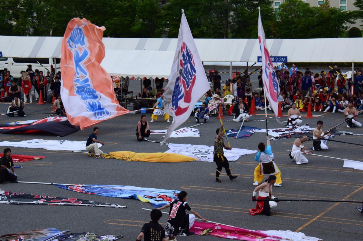 奥州前沢よさこいFesta12前編（奥州前沢よさこいフェスタ2016) 2016/07/10