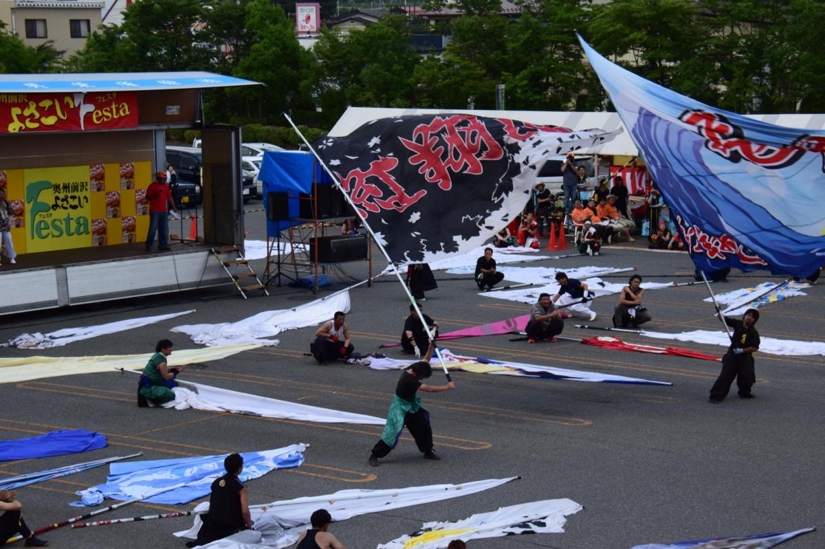奥州前沢よさこいFesta12前編（奥州前沢よさこいフェスタ2016) 2016/07/10