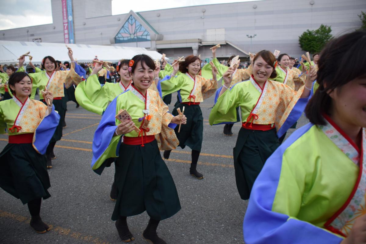 奥州前沢よさこいFesta12前編（奥州前沢よさこいフェスタ2016) 2016/07/10