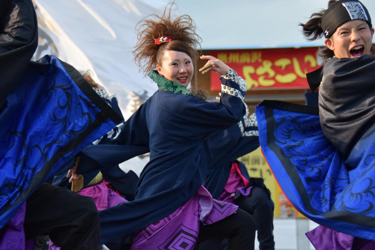 奥州前沢よさこいFesta12前編（奥州前沢よさこいフェスタ2016) 2016/07/10