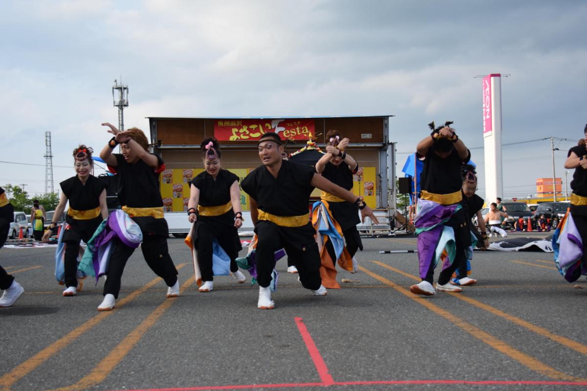 奥州前沢よさこいFesta12前編（奥州前沢よさこいフェスタ2016) 2016/07/10